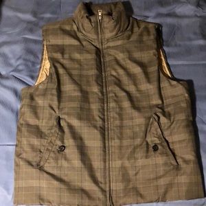 Plaid vest